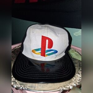 Mens Adjustable Sony PlayStation Cap Snapback Bioworld OSFA
